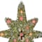 21" Lighted Gold Star of Bethlehem Christmas Tree Topper - Multicolor Lights